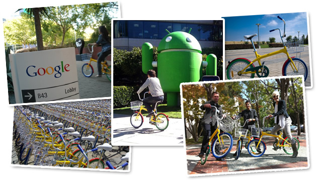 Republic Bike custom bicycle program at the Googleplex, Mountain View, California