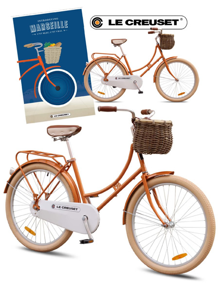 Repbulic Bike promotional bicycle for Le Creuset